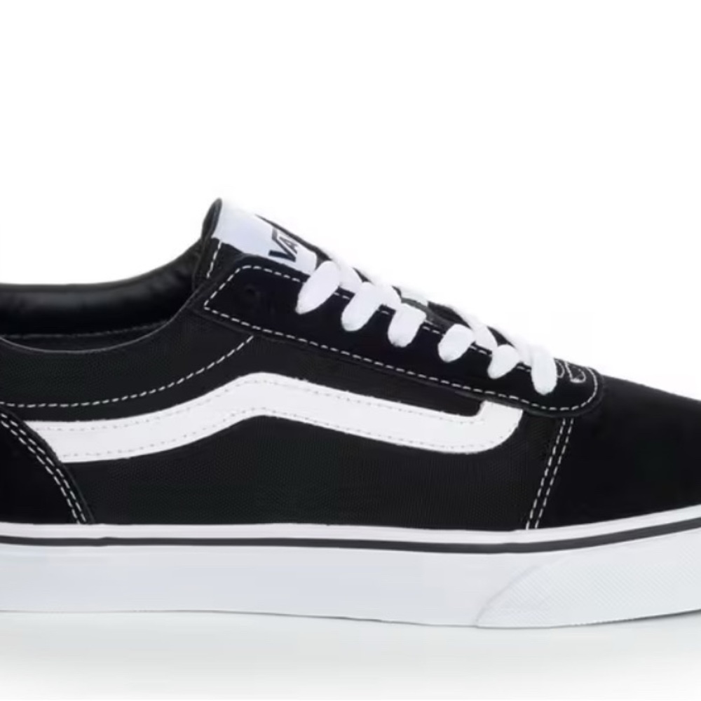 Vans Classic Black and White Skate Shoes